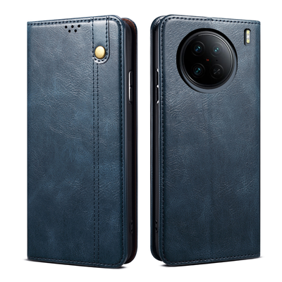 Excelsior Premium Vintage PU Leather Wallet flip Cover Case For Vivo X90 Pro