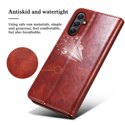 Excelsior Premium Vintage PU Leather Wallet flip Cover Case For Samsung Galaxy A54 5G