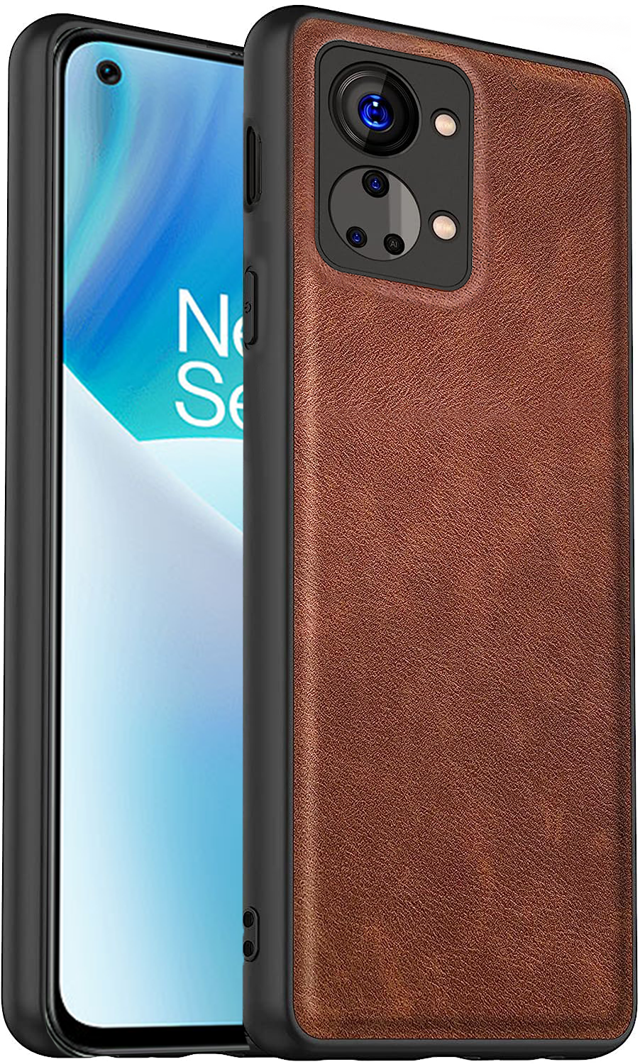 Excelsior Premium Vintage PU Leather Back Cover case For Oneplus Nord 2T