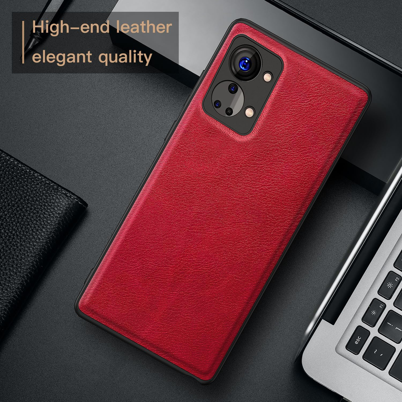 Excelsior Premium Vintage PU Leather Back Cover case For Oneplus Nord 2T