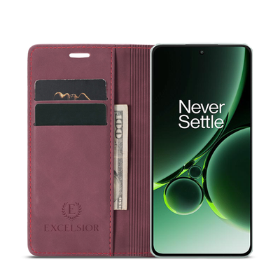 Oneplus Nord 3 Premium PU Leather Wallet flip Cover Case By Excelsior