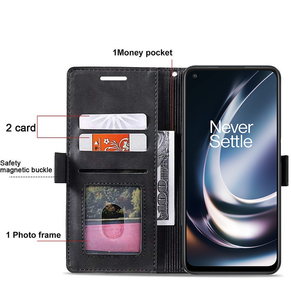 Excelsior Premium PU Leather Wallet flip Cover Case For Oneplus Nord CE 2 Lite 5G