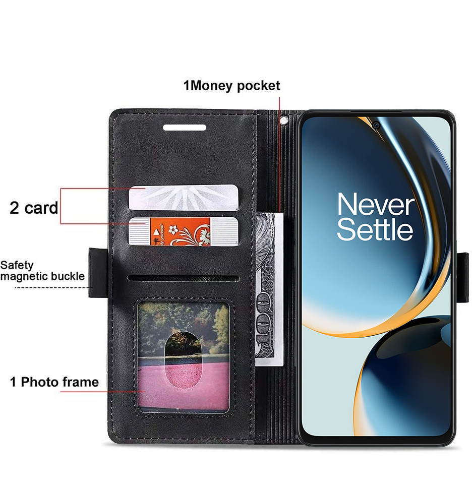 Excelsior Premium PU Leather Wallet flip Cover Case For Oneplus Nord CE 3 Lite 5G