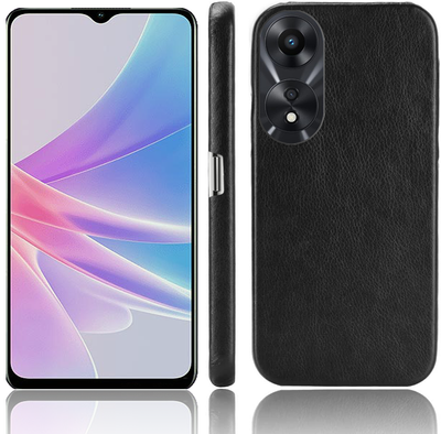 Oppo A78 5G | A58 5G Premium PU Leather Hard Back Cover Case By Excelsior