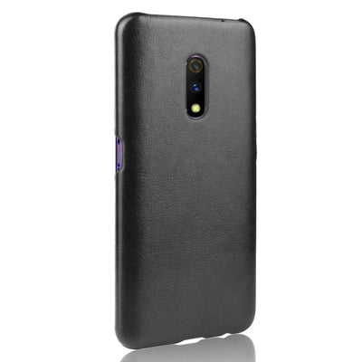 Excelsior Premium PU Leather Hard Back Cover case for Oppo Realme X