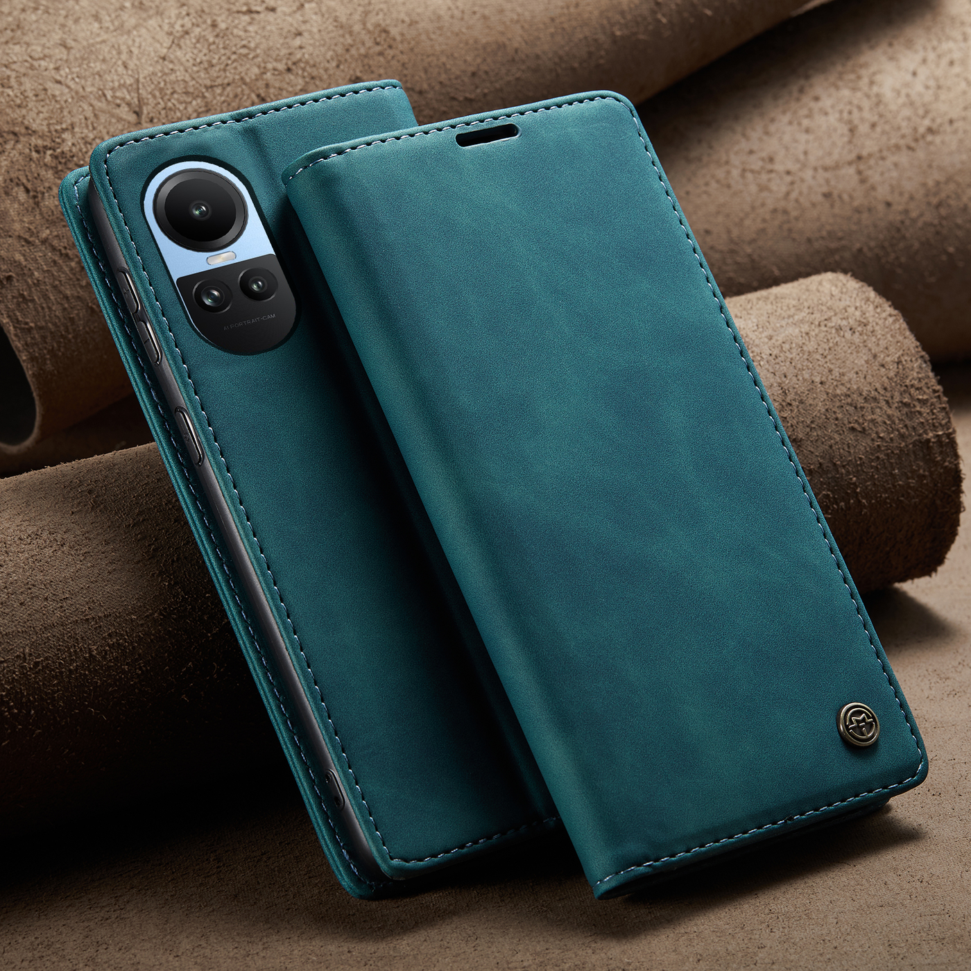 Oppo Reno 10 | 10 Pro Premium PU Leather Wallet flip Cover Case By Excelsior