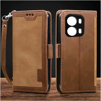 Oppo Reno 13 Pro 5G Premium Retro PU Leather Wallet flip Cover Case By Excelsior