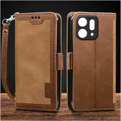 Oppo Reno 14 5G Premium Retro PU Leather Wallet flip Cover Case By Excelsior