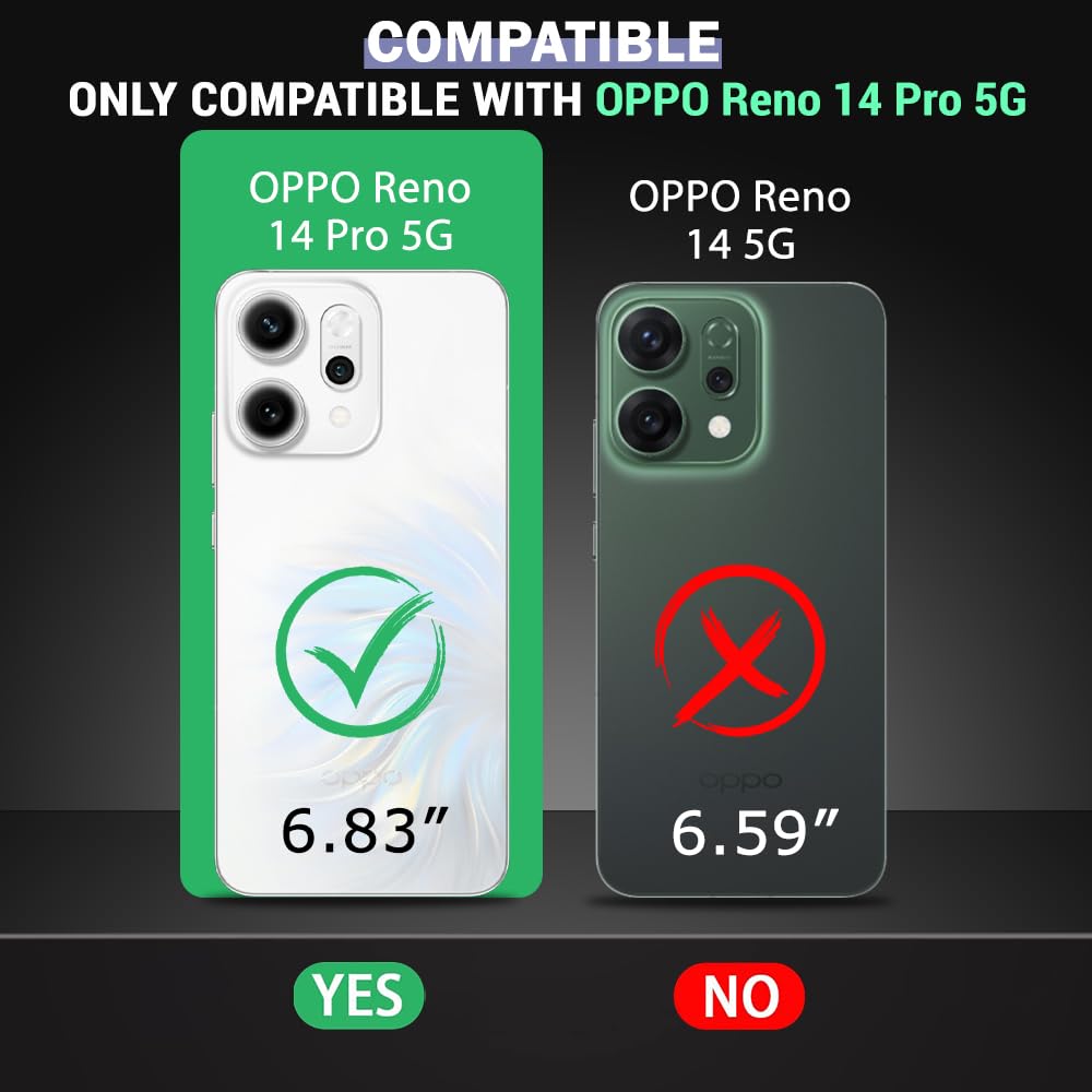 Oppo Reno 14 5G Premium Retro PU Leather Wallet flip Cover Case By Excelsior