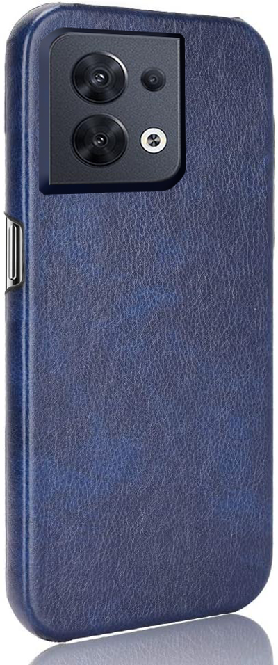 Excelsior Premium PU Leather Hard Back Cover case for Oppo Reno 8 5G