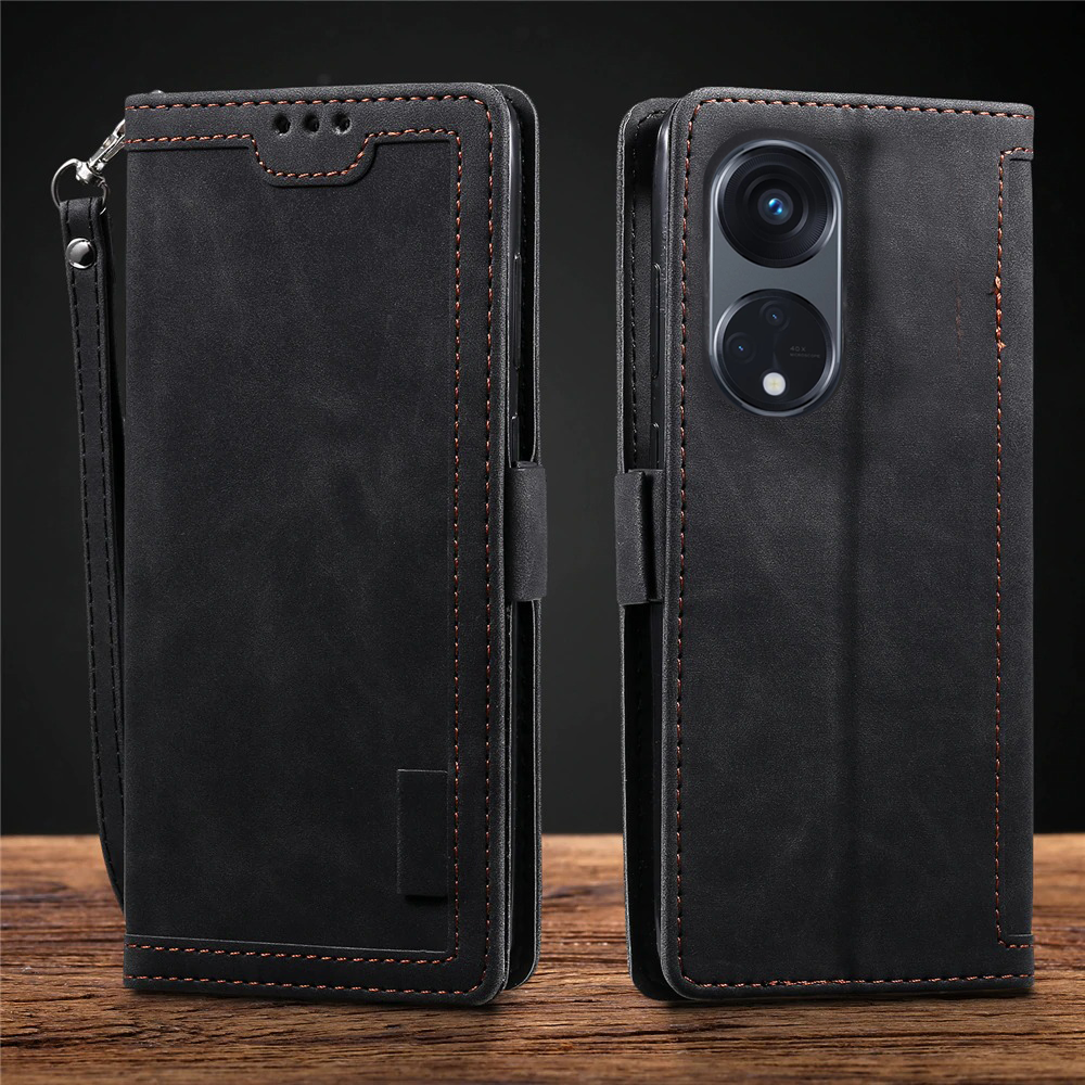 Excelsior Premium PU Leather Wallet flip Cover Case For Oppo Reno 8T 5G