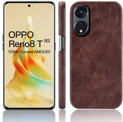 Excelsior Premium PU Leather Hard Back Cover case for Oppo Reno 8T