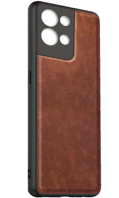 Excelsior Premium Vintage PU Leather Back Cover case For Oppo Reno 8 5G