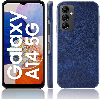 Excelsior Premium PU Leather Hard Back Cover case for Samsung Galaxy A14 5G