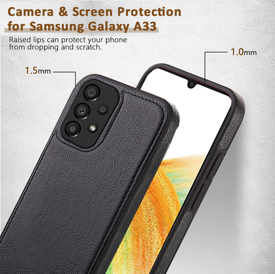 Excelsior Premium PU Leather Back Cover case For Samsung Galaxy A33 5G
