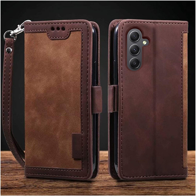 Excelsior Premium Leather Wallet flip Cover Case For Samsung Galaxy A34 5G