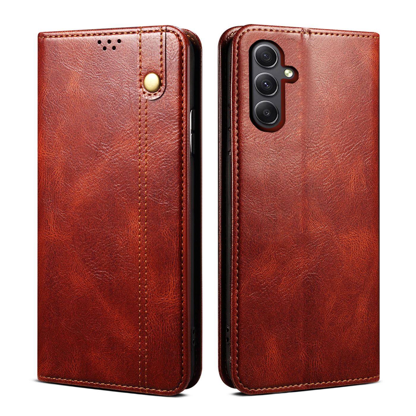 Excelsior Premium Vintage PU Leather Wallet flip Cover Case For Samsung Galaxy A54 5G