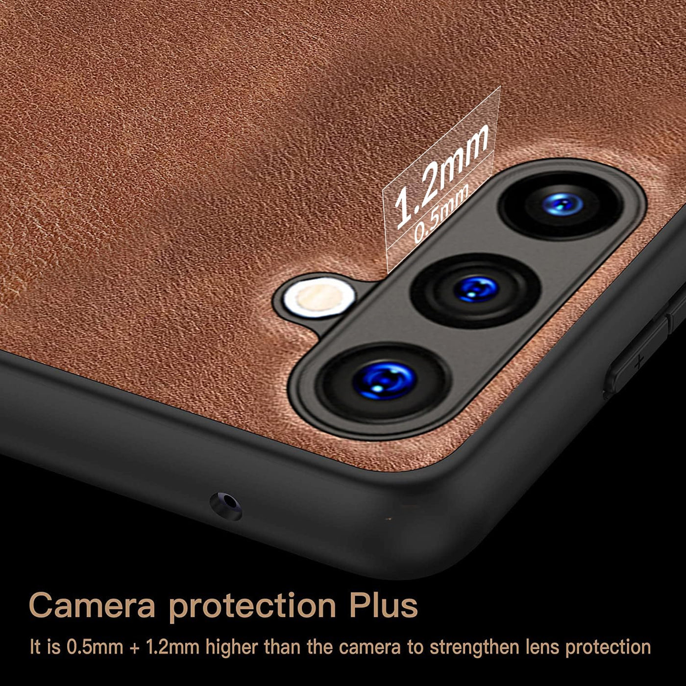 Excelsior Premium Vintage PU Leather Back Cover case For Samsung Galaxy A54 5G