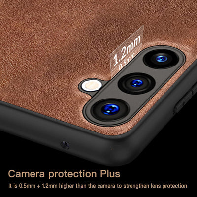 Excelsior Premium Vintage PU Leather Back Cover case For Samsung Galaxy A54 5G