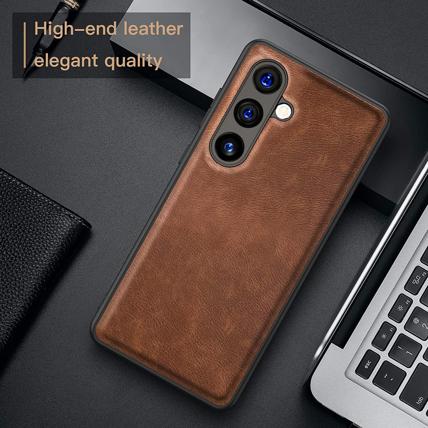 Excelsior Premium Vintage PU Leather Back Cover case For Samsung Galaxy A54 5G