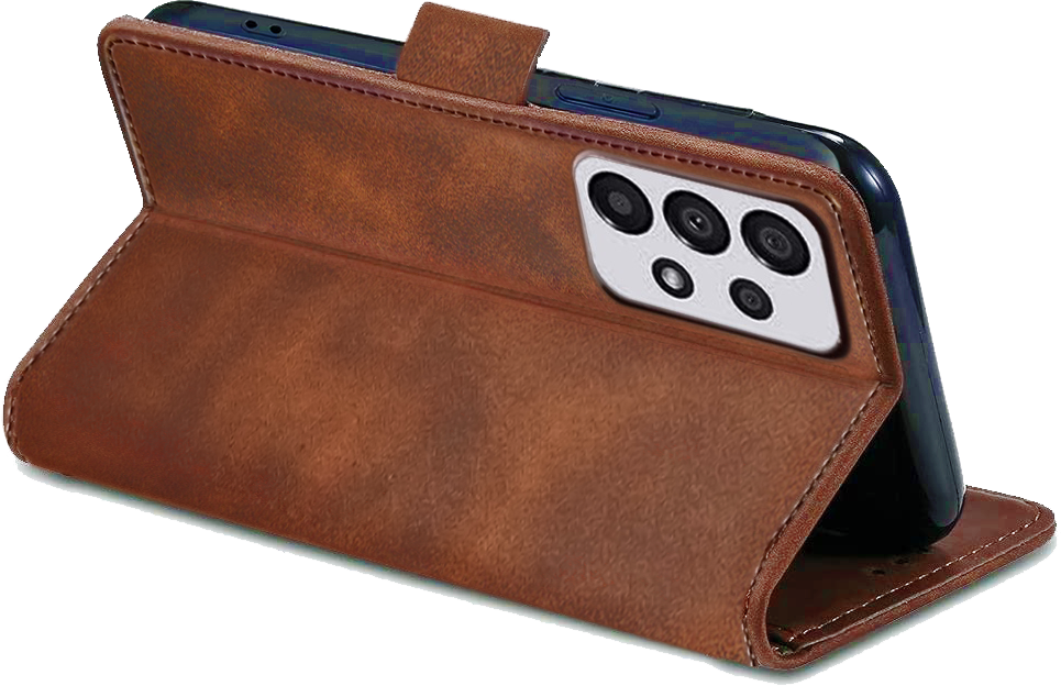Samsung Galaxy A73 Premium PU Leather Wallet flip Cover Case By Excelsior