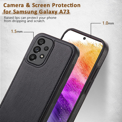 Excelsior Premium PU Leather Back Cover case For Samsung Galaxy A73 5G