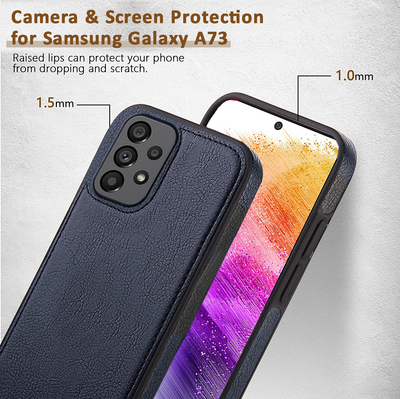 Excelsior Premium PU Leather Back Cover case For Samsung Galaxy A73 5G