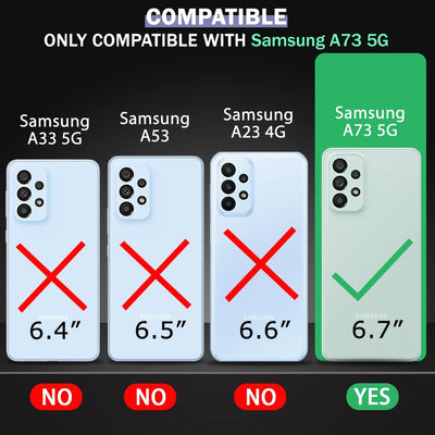 Samsung Galaxy A73 Premium PU Leather Wallet flip Cover Case By Excelsior