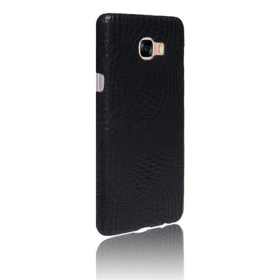 Excelsior Premium Card Holder | Hard | Leather Back Cover case for Samsung Galaxy C7 Pro