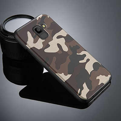 Excelsior Premium Military Design Silicon Back Cover Case for Samsung Galaxy J6