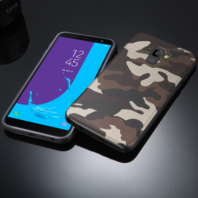 Excelsior Premium Military Design Silicon Back Cover Case for Samsung Galaxy J6