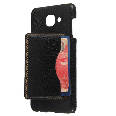 Excelsior Premium Card Holder | Hard | Leather Back Cover case for Samsung Galaxy J7 Max