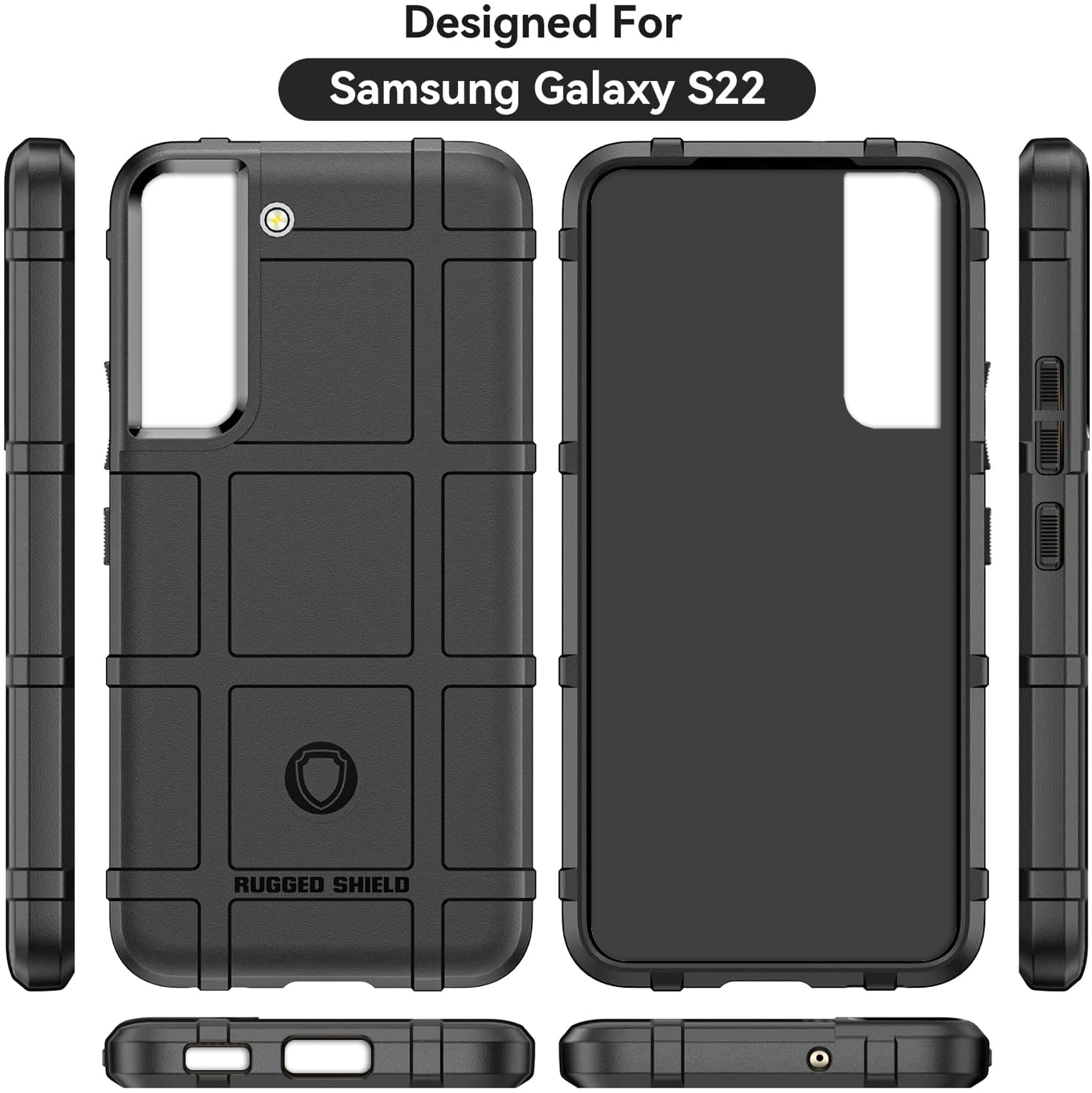 Excelsior Premium Shockproof Armor Back Case Cover For Samsung Galaxy S22 5G
