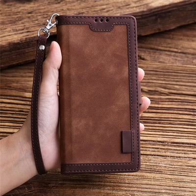 Samsung Galaxy S23 FE 5G Premium Leather Wallet flip Cover Case By Excelsior