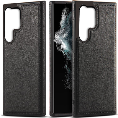 Samsung Galaxy S24 Ultra 5G Premium PU Leather Back Cover Case By Excelsior