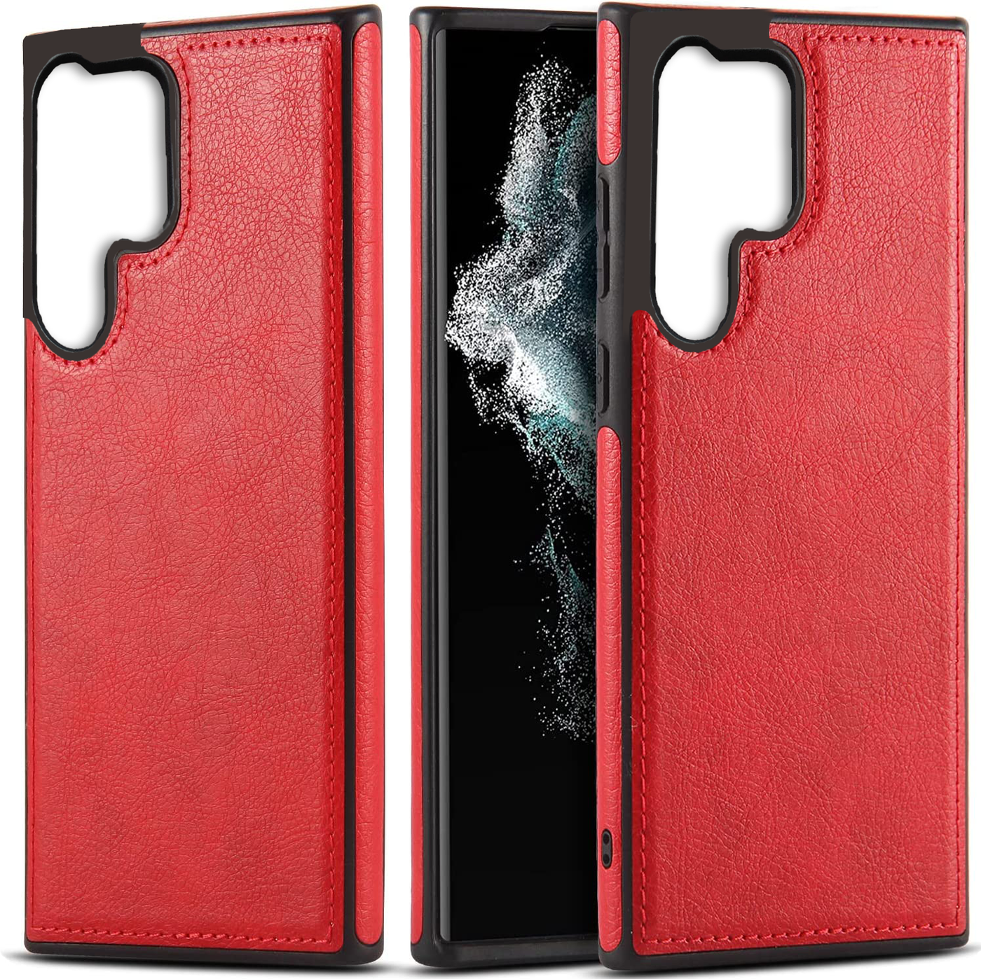 Samsung Galaxy S24 Ultra 5G Premium PU Leather Back Cover Case By Excelsior