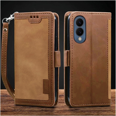 Samsung Galaxy S25 Edge Premium PU Leather Wallet flip Cover Case By Excelsior