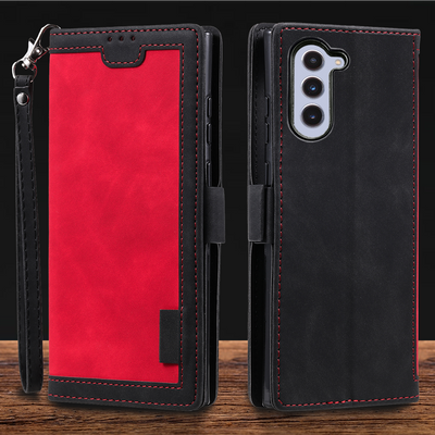 Samsung Galaxy Z Fold5 Premium PU Leather Wallet flip Cover Case By Excelsior
