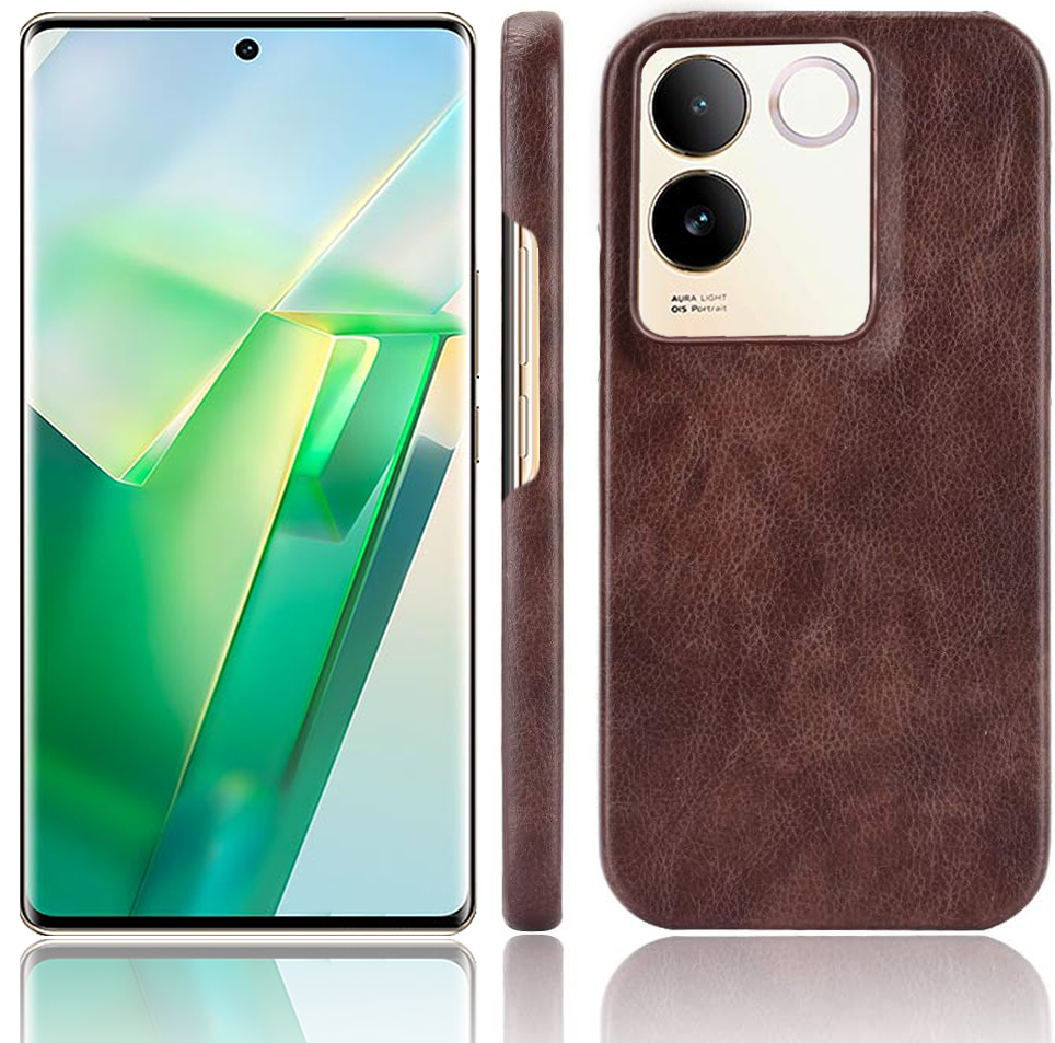 Vivo T2 Pro 5g | iQOO Z7 Pro Premium PU Leather Hard Back Cover Case By Excelsior