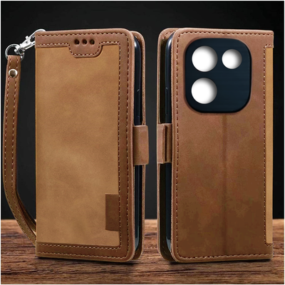 Vivo T3 Pro | Iqoo Z9s Pro 5G Premium PU Leather Wallet flip Cover Case By Excelsior