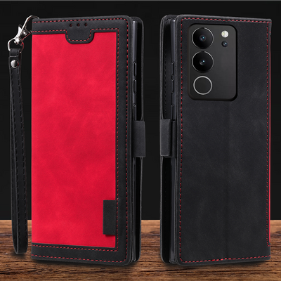 Vivo V29 | Vivo V29 Pro 5G Premium PU Leather Wallet flip Cover Case By Excelsior