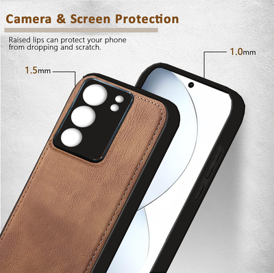 Vivo V29 | V29 Pro 5G Premium PU Leather Back Cover Case By Excelsior