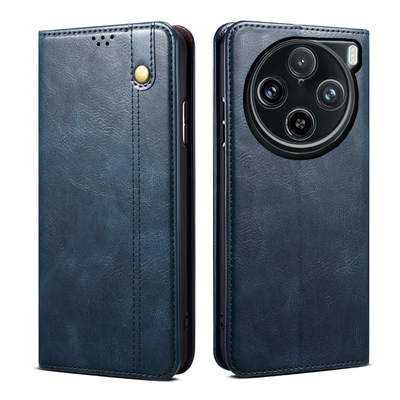 Vivo X100 Pro Premium Vintage PU Leather Wallet flip Cover Case By Excelsior