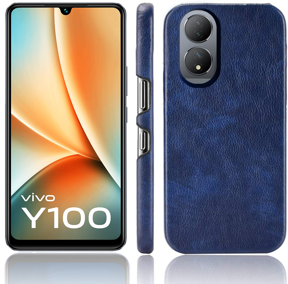 Excelsior Premium PU Leather Hard Back Cover case for Vivo Y100 | Vivo T2 5G