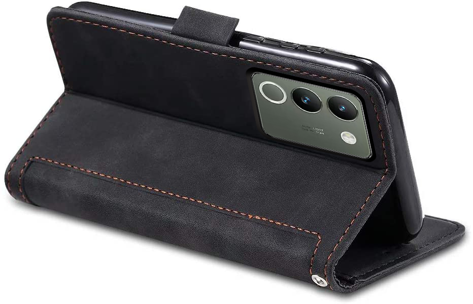 Vivo Y200 5G Premium PU Leather Wallet flip Cover Case By Excelsior