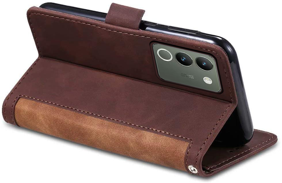 Vivo Y200 5G Premium PU Leather Wallet flip Cover Case By Excelsior