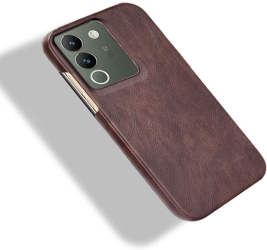 Vivo Y200 Premium Hard Leather Back Case Cover By Excelsior