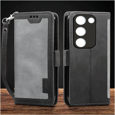 Vivo Y200e | Vivo T3 5G Premium PU Leather Wallet flip Cover Case By Excelsior