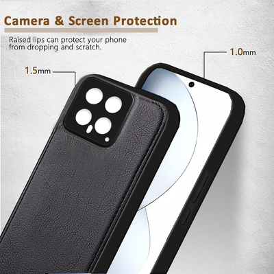 Xiaomi 14 Premium PU Leather Back Cover Case By Excelsior