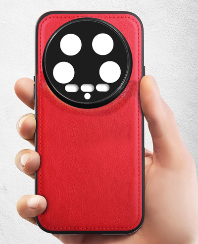 Xiaomi 14 Ultra Premium PU Leather Back Cover Case By Excelsior